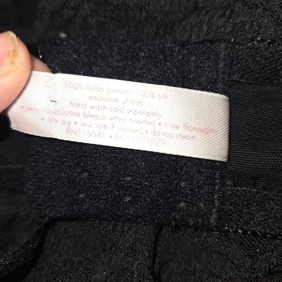 Cacique Black Lace Babydoll Nighty Lingerie Size 18/20 - Picture 7 of 7